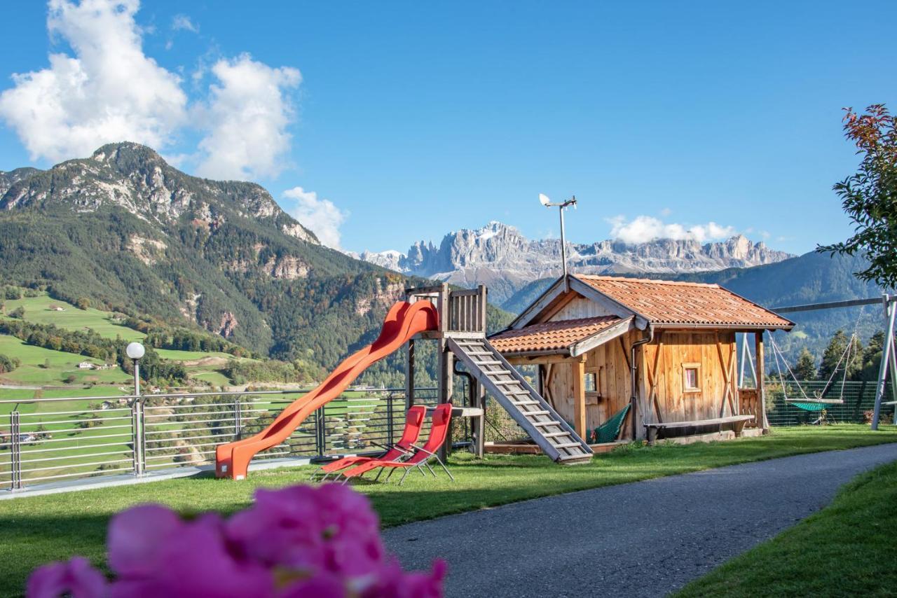 Wohnung Schlern Heigler Hof Collepietra  Buitenkant foto