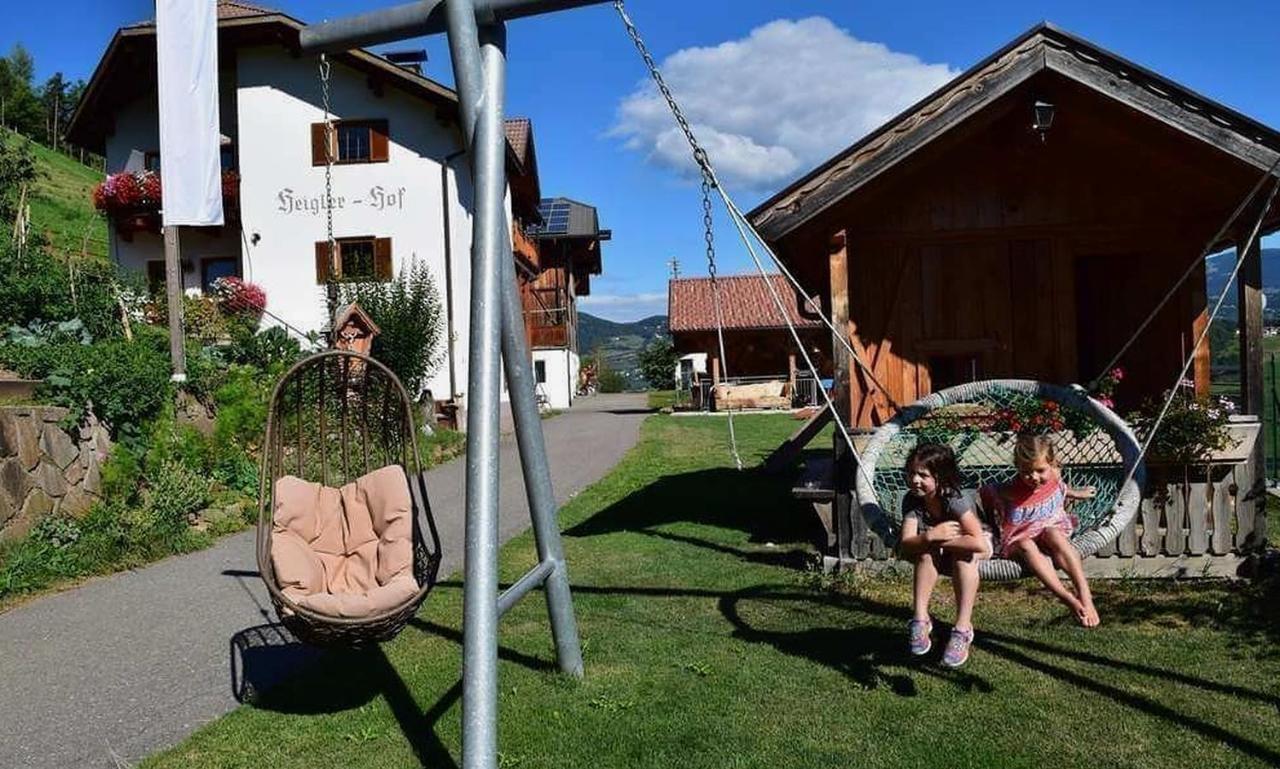 Wohnung Schlern Heigler Hof Collepietra  Buitenkant foto