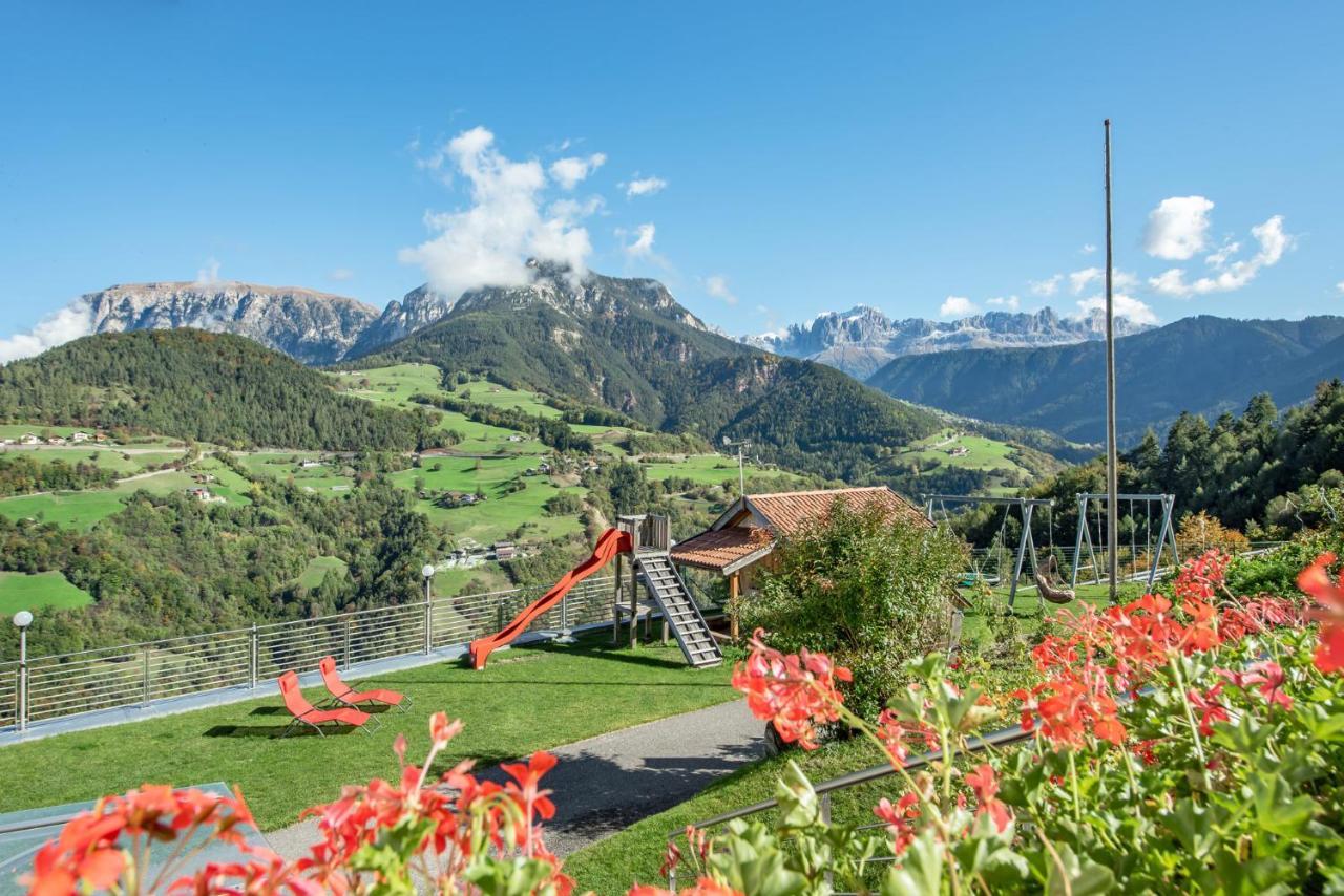 Wohnung Schlern Heigler Hof Collepietra  Buitenkant foto