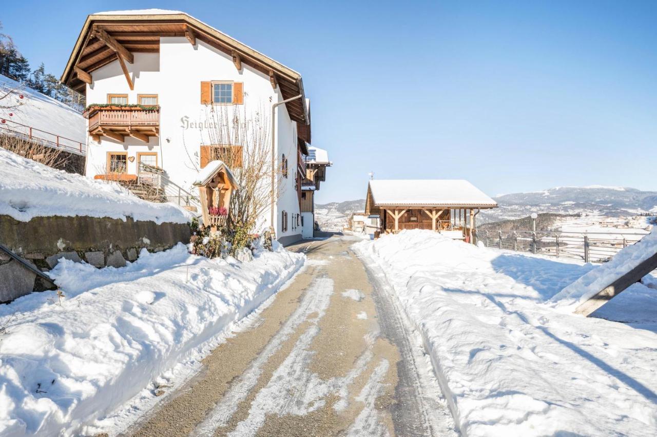 Wohnung Schlern Heigler Hof Collepietra  Buitenkant foto